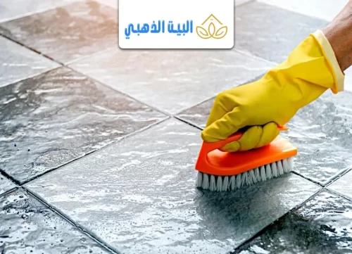 تنظيف البلاط من الدهان باسهل الطرق